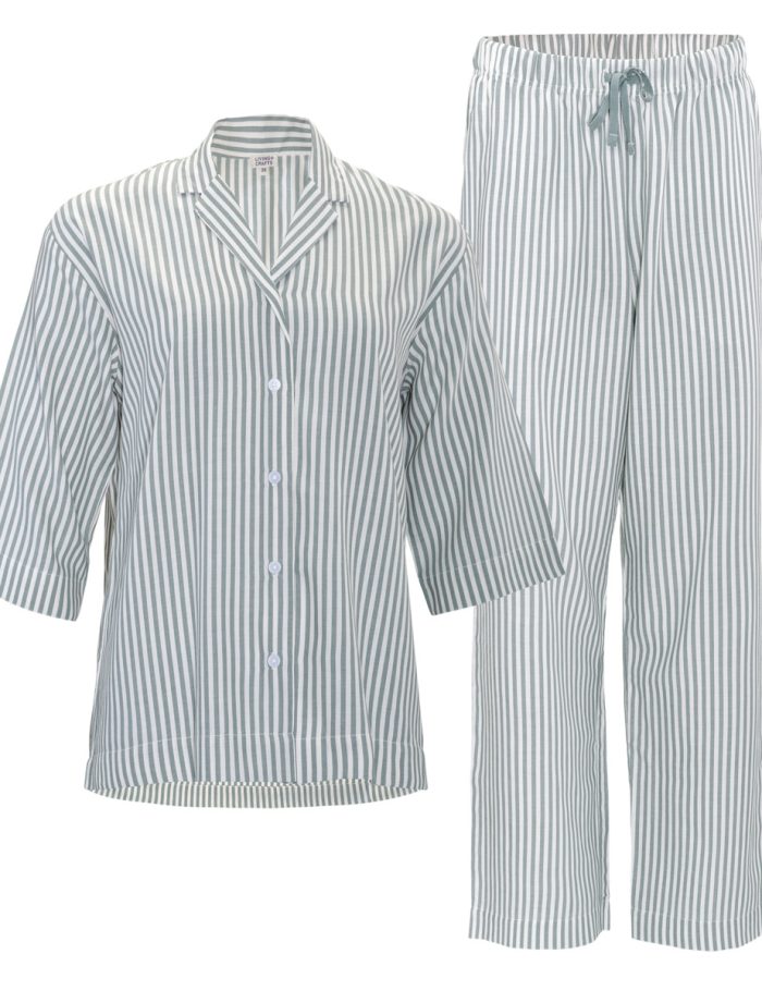 LIVING CRAFTS - Damen Pyjama - Gestreift LIVING CRAFTS - Damen Pyjama - Gestreift