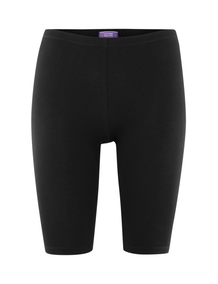 LIVING CRAFTS - Damen Radlerhose - Schwarz