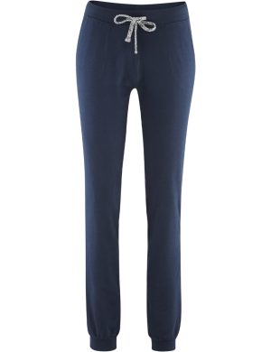 LIVING CRAFTS - Damen Relax-Hose - Blau