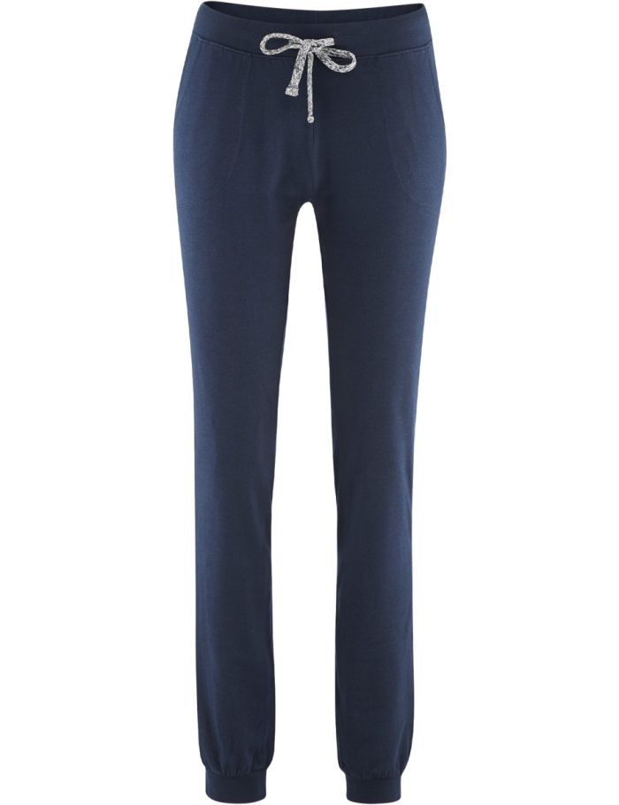 LIVING CRAFTS - Damen Relax-Hose - Blau