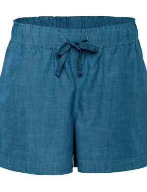 LIVING CRAFTS - Damen Relax-Shorts - Blau