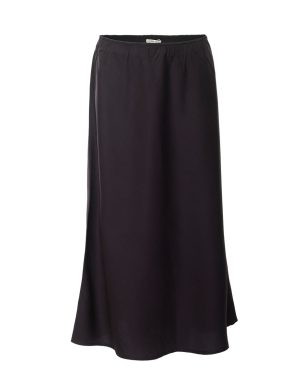 LIVING CRAFTS - Damen Rock - Braun (100% Lyocell (Tencel™ by Lenzing)), Nachhaltige Mode, Bio Bekleidung
