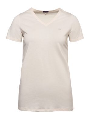 LIVING CRAFTS - Damen Schlaf-Shirt - Beige