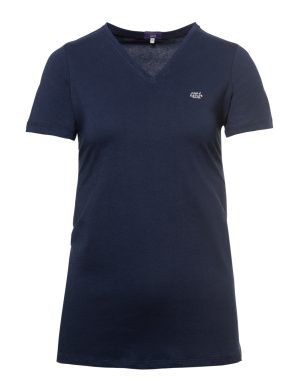 LIVING CRAFTS - Damen Schlaf-Shirt - Blau