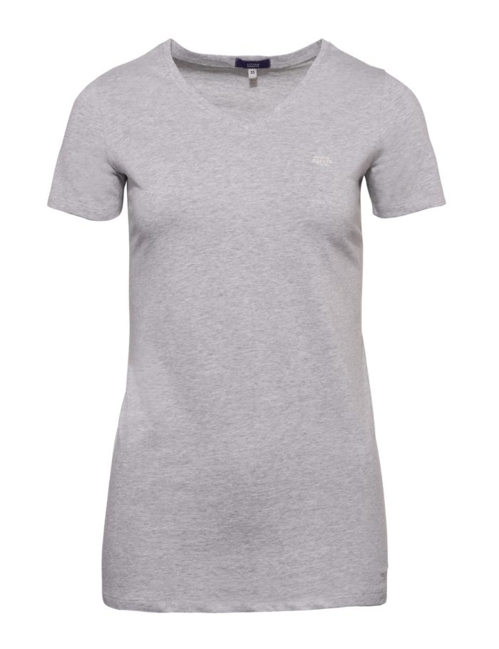 LIVING CRAFTS - Damen Schlaf-Shirt - Grau