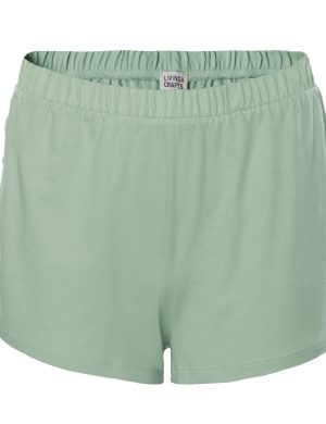 LIVING CRAFTS - Damen Schlaf-Shorts - Grün