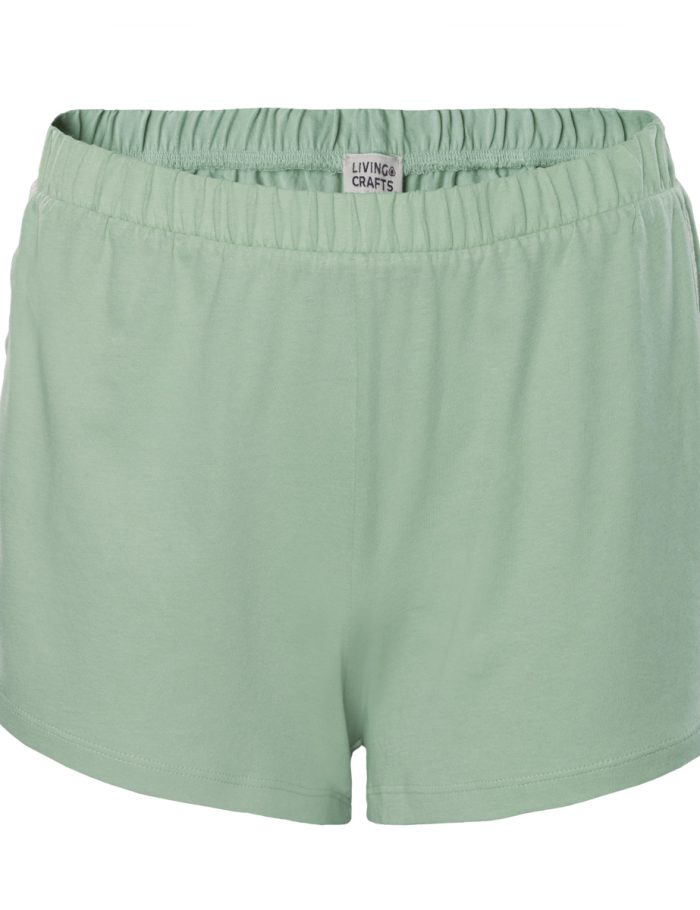 LIVING CRAFTS - Damen Schlaf-Shorts - Grün
