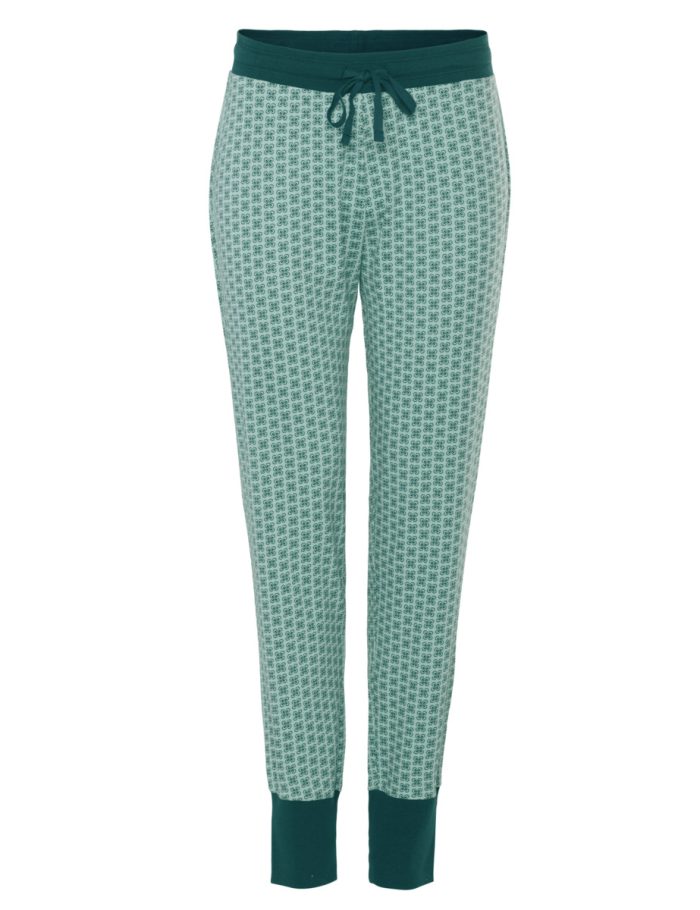 LIVING CRAFTS - Damen Schlafhose - Grün LIVING CRAFTS - Damen Schlafhose - Grün
