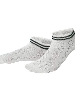 LIVING CRAFTS - Damen Socken - Gestreift (95% Bio-Baumwolle; 5% Polyamid (recycelt)), Nachhaltige Mode, Bio Bekleidung