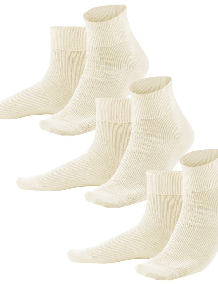 LIVING CRAFTS - Damen Socken - Weiß