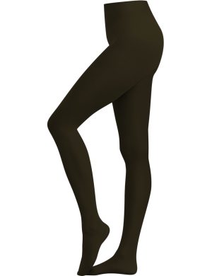 LIVING CRAFTS - Damen Strumpfhose - Schwarz (94% Polyamid (EVO©); 6% Elasthan), Nachhaltige Mode, Bio Bekleidung