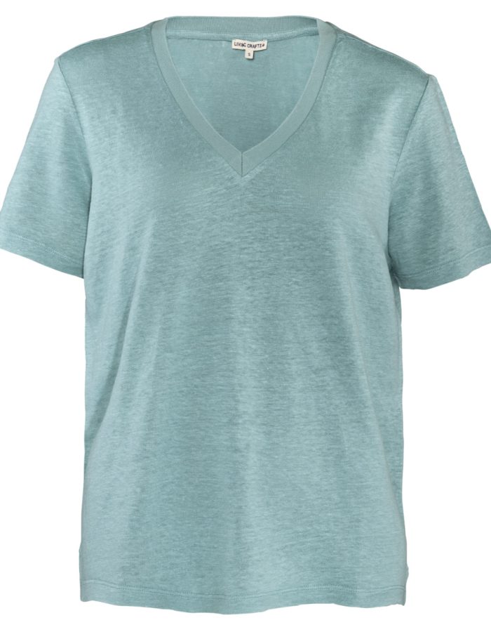 LIVING CRAFTS - Damen T-Shirt - Petrol