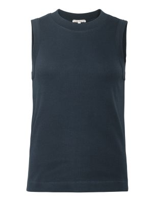 LIVING CRAFTS - Damen Top - Blau