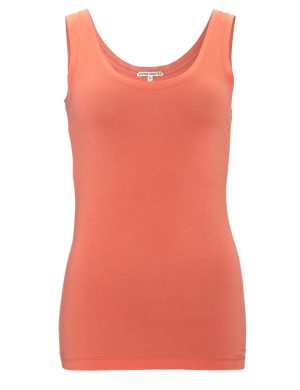 LIVING CRAFTS - Damen Top - Orange