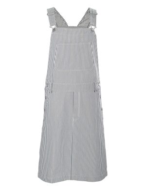 LIVING CRAFTS - Damen Trägerkleid - Gestreift