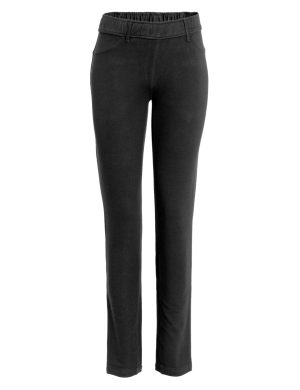 LIVING CRAFTS - Damen Treggings - Schwarz