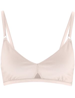 LIVING CRAFTS - Damen Triangel- BH - Beige