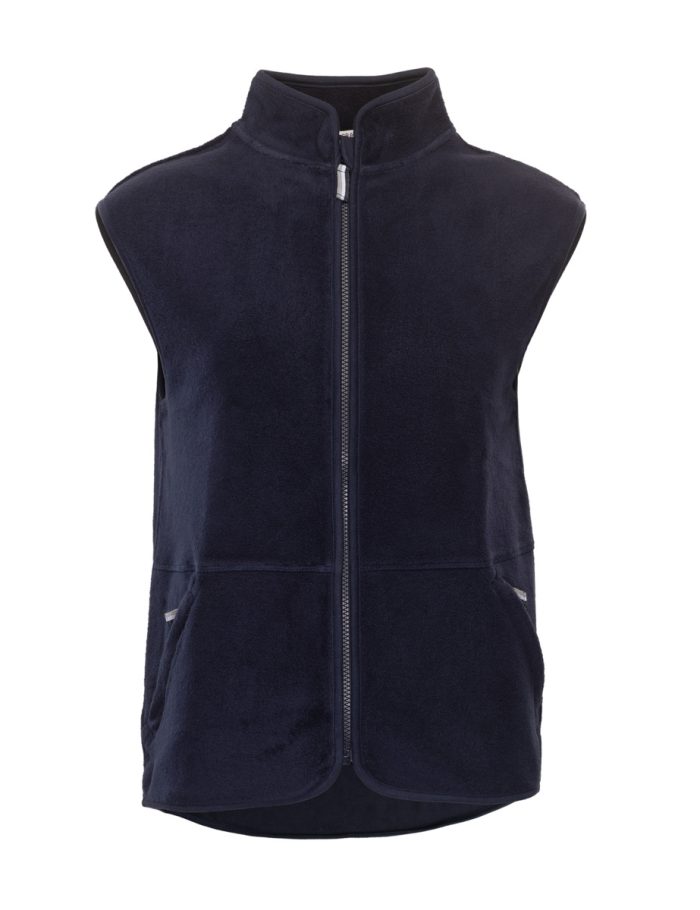 LIVING CRAFTS - Damen Weste - Blau