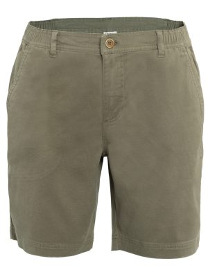 LIVING CRAFTS - Herren Bermudas - Grün