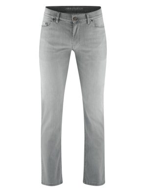 LIVING CRAFTS - Herren Jeans - Grau