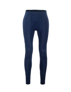 LIVING CRAFTS - Herren Lange Unterhose - Blau