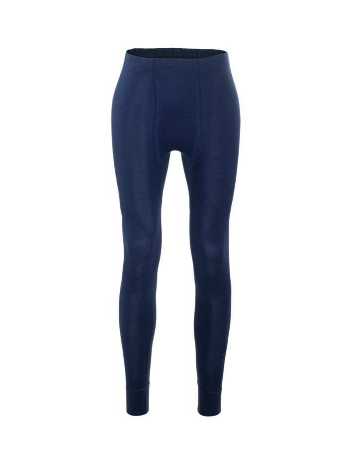 LIVING CRAFTS - Herren Lange Unterhose - Blau