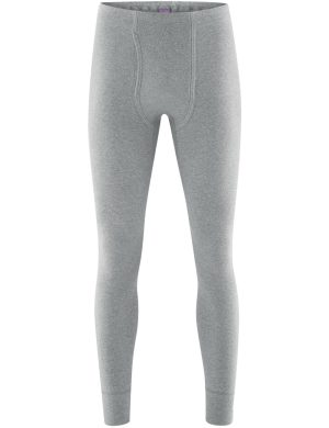 LIVING CRAFTS - Herren Lange Unterhose - Grau