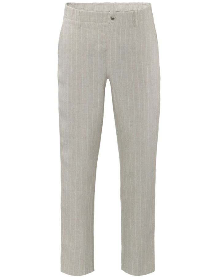 LIVING CRAFTS - Herren Leinen Hose - Gestreift LIVING CRAFTS - Herren Leinen Hose - Gestreift