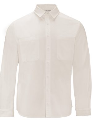 LIVING CRAFTS - Herren Overshirt - Weiß