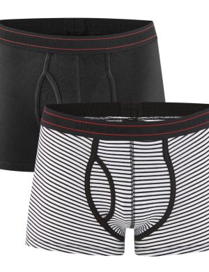 LIVING CRAFTS - Herren Pants, 2er-Pack - Gemustert