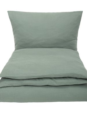 LIVING CRAFTS - Home Bettwäsche-Set, 2-teilig - Grün