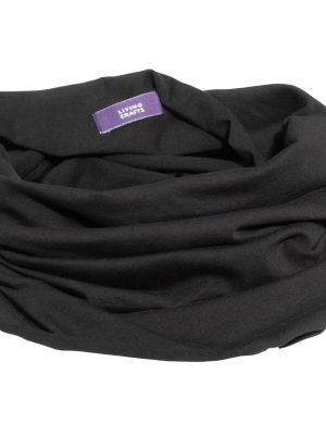 LIVING CRAFTS - Unisex Multifunktionstuch - Schwarz