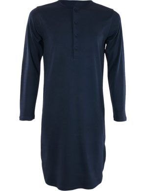 LIVING CRAFTS - Unisex Retro-Nachthemd - Blau