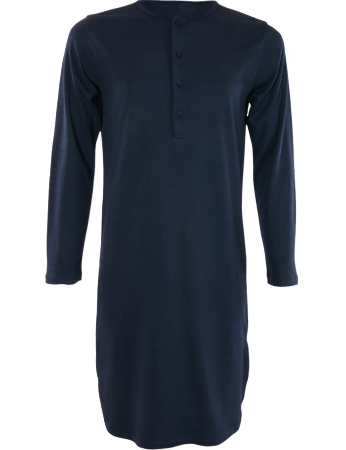 LIVING CRAFTS - Unisex Retro-Nachthemd - Blau