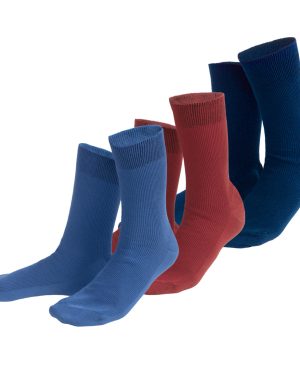 LIVING CRAFTS - Unisex Socken, 3er-Pack - Mehrfarbig