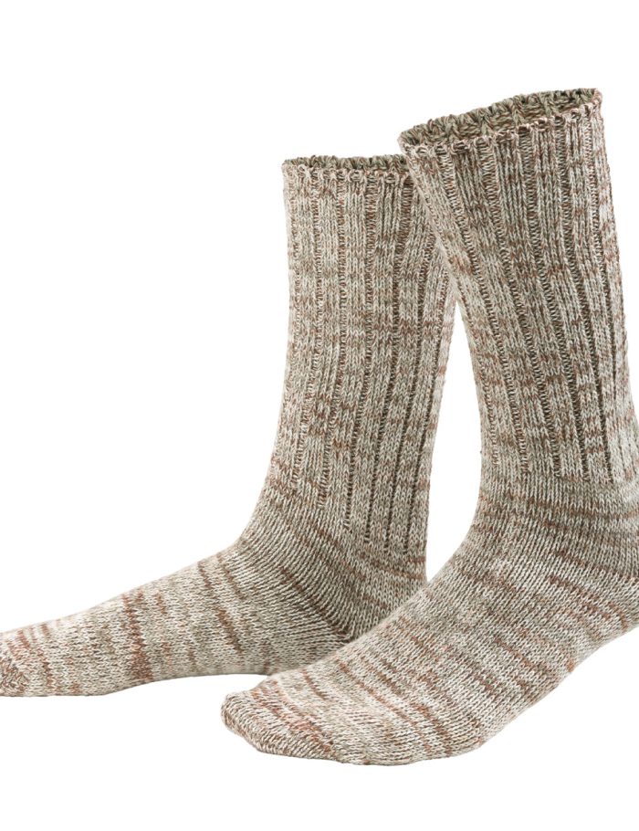 LIVING CRAFTS - Unisex Socken - Gestreift (97% Bio-Baumwolle; 2% Polyamid (recycelt); 1% Elasthan), Nachhaltige Mode, Bio Bekleidung