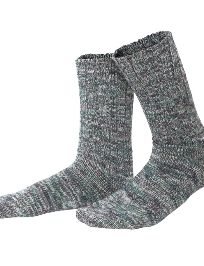 LIVING CRAFTS - Unisex Socken - Grau (97% Bio-Baumwolle; 2% Polyamid (recycelt); 1% Elasthan), Nachhaltige Mode, Bio Bekleidung