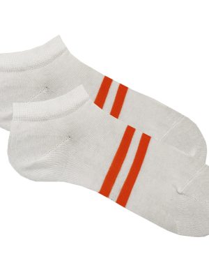LIVING CRAFTS - Unisex Socken - Orange (90% Bio-Baumwolle; 9% Polyamid (recycelt); 1% Elasthan), Nachhaltige Mode, Bio Bekleidung