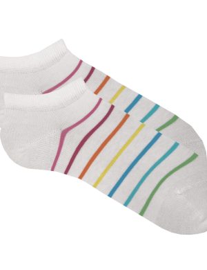 LIVING CRAFTS - Unisex Socken - Weiß (90% Bio-Baumwolle; 9% Polyamid (recycelt); 1% Elasthan), Nachhaltige Mode, Bio Bekleidung