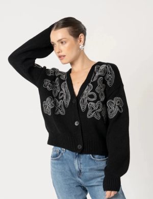 Cardigan Leylah Schwarz