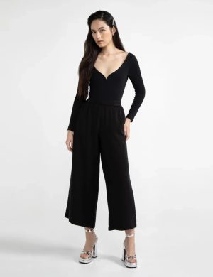 Hose Sandrose Schwarz