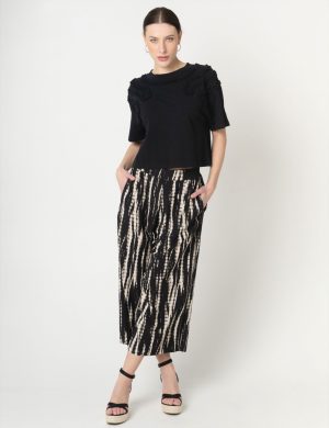 Hose Tavira Batik Schwarz