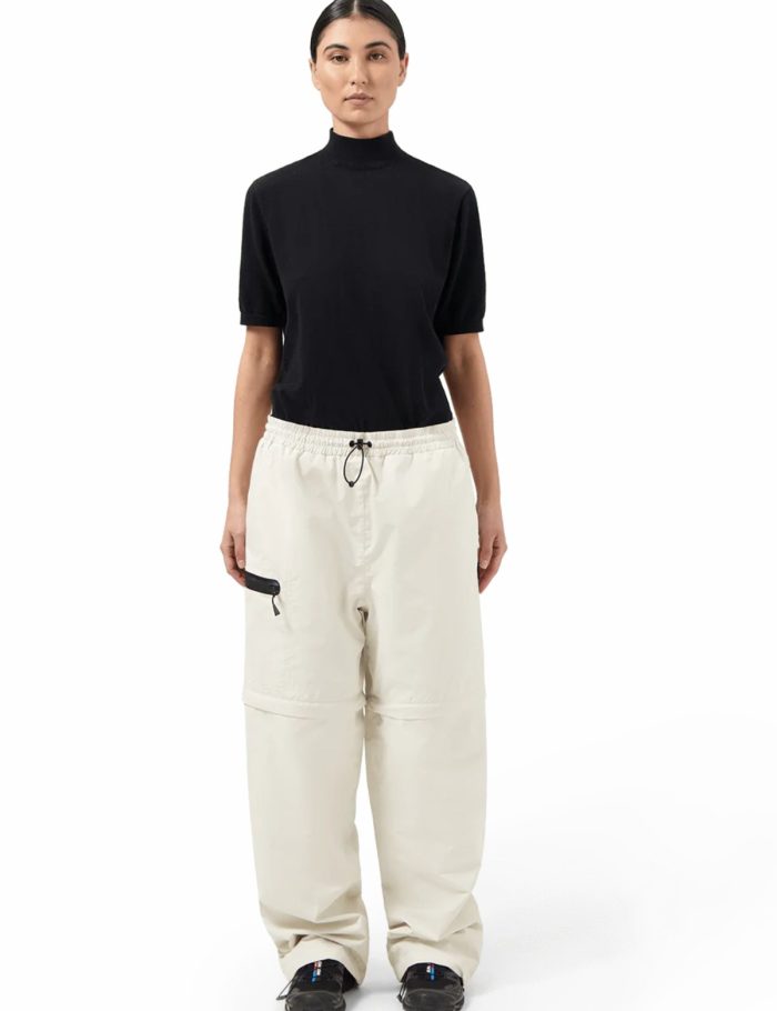Regenhose Zip Off White Regenhose Zip Off White