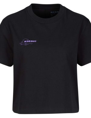 MAMMUT BASE CROPPED T-SHIRT WOMEN GLACIER