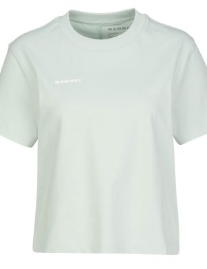 MAMMUT BASE CROPPED T-SHIRT WOMEN MINI LOGO