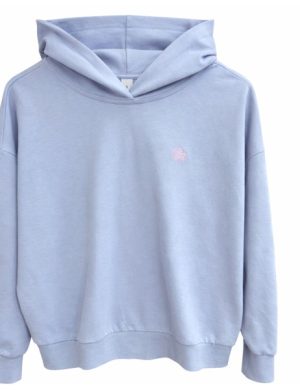 Mazine - Women's Back Print Flowers Hoodie - Hoodie