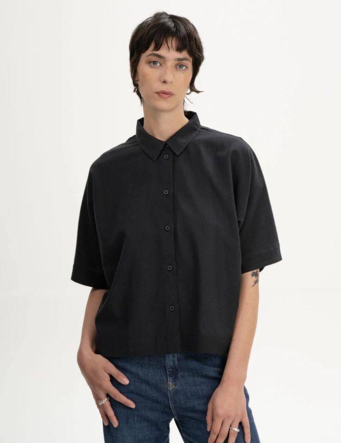 Bluse Rinara Schwarz Bluse Rinara Schwarz