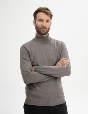 Rollkragenpullover Kanja Braun