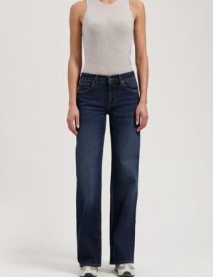 MUD Jeans Damen Jeans Loose Fit Cleo