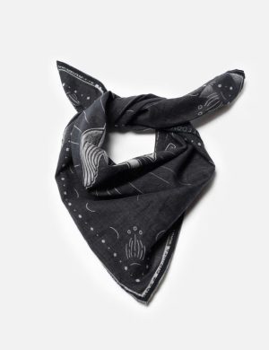 Bandana Ingrid Counterpoints Schwarz
